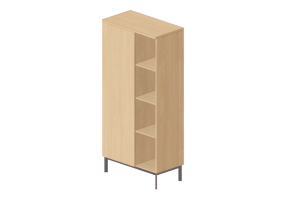 Bookshelves and Containers 3D - Document filing cabinet - Senator - Play Storage - PYP18-8-CD-LH