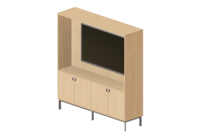 Biblioth&egrave;que 3D - Meuble de rangement documents - Senator - Play Storage - PYP18-16-MU