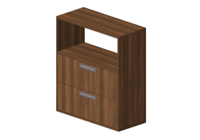 Bookshelves and Containers 3D - Document filing cabinet - Senator - Universal - MSF12-10-2DWO