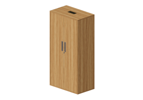 Móveis 3D - Armário de arquivo - Senator - Universal - CC20-10-DR-KD