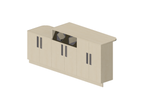 M&oacute;veis 3D - Arm&aacute;rio de arquivo - Senator - Haven - HAPDTRSC-2L