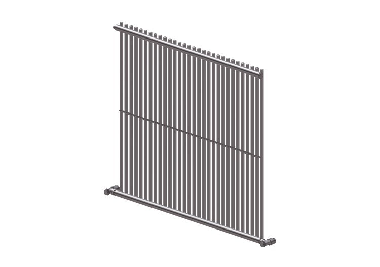 Radiateur et Ventilateur-convecteur 3D - Radiateur en acier... Radiateur et Ventilateur-convecteur 3D - Radiateur en acier...