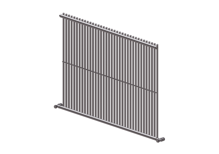 Radiator and fan coil units 3D - Steel radiator - Senia... Radiator and fan coil units 3D - Steel radiator - Senia...