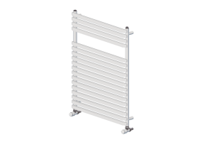 Radiator and fan coil units 3D - Steel heated towel rail - Senia Group - Saxo