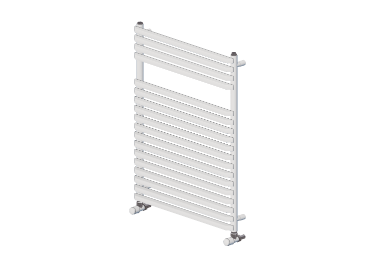 Radiator and fan coil units 3D - Steel heated towel rail -... Radiator and fan coil units 3D - Steel heated towel rail -...