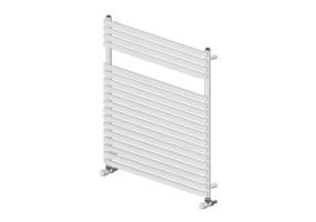 Radiateur et Ventilateur-convecteur 3D - Radiateur sèche-serviette en acier - Senia Group - Saxo