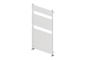 Radiator and fan coil units 3D - Steel heated towel rail - Senia Group - Saxo