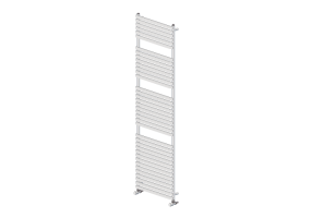 Radiateur et Ventilateur-convecteur 3D - Radiateur sèche-serviette en acier - Senia Group - Saxo
