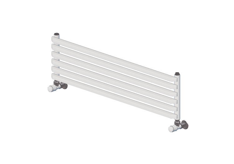 Radiador y Ventilconvector 3D - Radiador horizontal de... Radiador y Ventilconvector 3D - Radiador horizontal de...