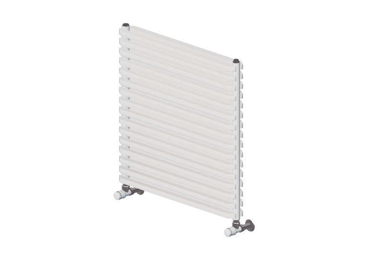 Radiador e Ventiloconvectores 3D - Radiador horizontal de... Radiador e Ventiloconvectores 3D - Radiador horizontal de...