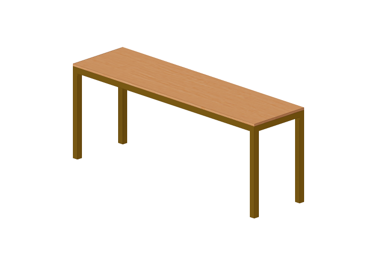 3D Tisch - Tisch rechteckig - Sierra - Brasilidades -... 3D Tisch - Tisch rechteckig - Sierra - Brasilidades -...