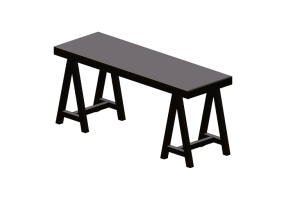 Tavoli 3D - Tavolo rettangolare - Sierra - Brasilidades - 29920O/VC