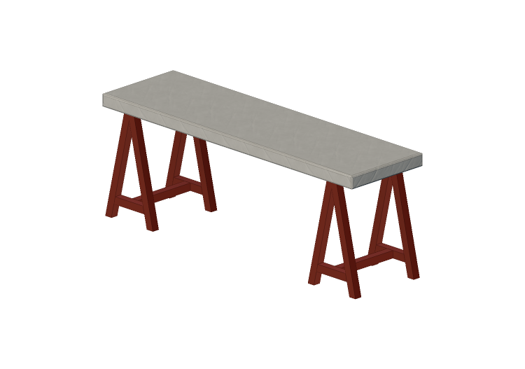 Tavoli 3D - Tavolo rettangolare - Sierra - Brasilidades -... Tavoli 3D - Tavolo rettangolare - Sierra - Brasilidades -...