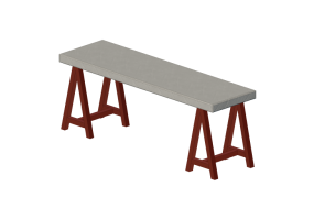 3D Tisch - Tisch rechteckig - Sierra - Brasilidades - 29925CB/RE