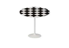 3D Tables - Round Table - Sierra - Brasilidades - 29984B