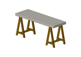 Mesas 3D - Mesa rectangular - Sierra - Brasilidades - 29921G/RE