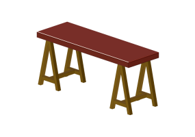 3D Tables - Rectangular table - Sierra - Brasilidades - 29921G/EB