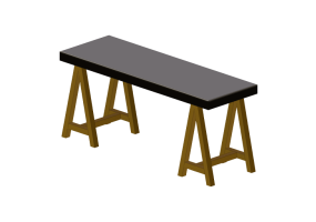 Mesas 3D - Mesa rectangular - Sierra - Brasilidades - 29921G/VC