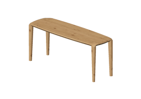 Tavoli 3D - Tavolo in legno - Sierra - 1650