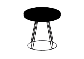 Mesas 3D - Mesa com superf&iacute;cie circular - Sierra - 1560_O