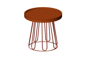 Mesas 3D - Mesa com superf&iacute;cie circular - Sierra - 1562_CB