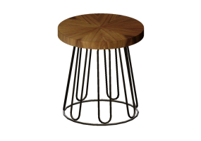 Tables 3D - Table avec plan circulaire - Sierra - 1564_O
