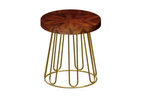 Mesas 3D - Mesa com superf&iacute;cie circular - Sierra - 1566_G