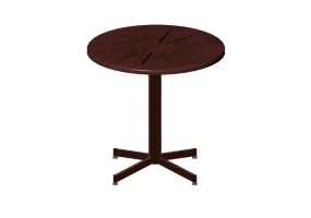 Tavoli 3D - Tavolo circolare di dimensioni &Oslash;80x76 cm - Sierra - 22846C