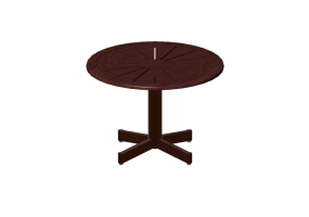 Mesas 3D - Mesa circular de tamanho &Oslash;110x76 cm - Sierra - 22847C