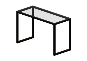 3D Tisch - Bartisch Gr&ouml;&szlig;e 170x74x107cm - Sierra - 26927O