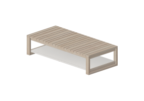Mesas 3D - Mesa de centro de madeira - Sierra - Pietro II