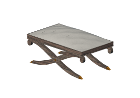 3D Stühle - Niedrieger Hocker - Sierra - Brasilidades - 29803BO