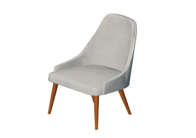 3D St&uuml;hle - Stuhl aus Wildleder - Sierra - 26721