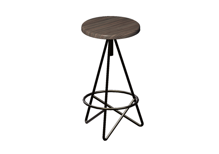Cadeira 3D - Banqueta de aço - Sierra - 26935 - Sierra Cadeira 3D - Banqueta de aço - Sierra - 26935 - Sierra