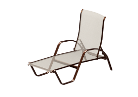 3D Chairs - Alluminium deck chair - Sierra - 22814