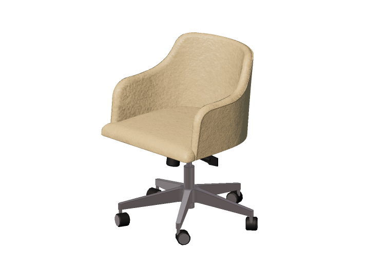 Chaises 3D - Chaise en cuir - Sierra - Dublin Swivel -... Chaises 3D - Chaise en cuir - Sierra - Dublin Swivel -...