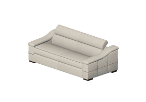 3D Sessel und Sofas - Sofa zwei-Sitzer - Sierra - 1682