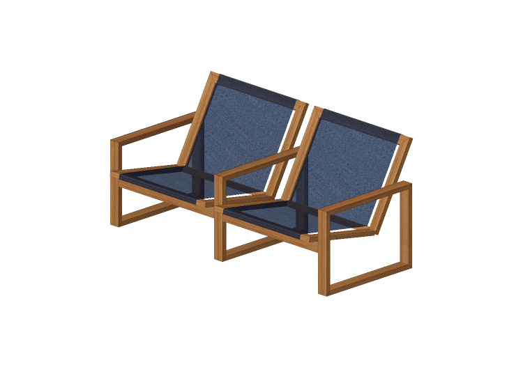 Sofás 3D - Sofá com dois assentos - Sierra - 22802 - Sierra Sofás 3D - Sofá com dois assentos - Sierra - 22802 - Sierra