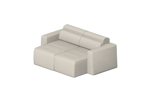 Sof&aacute;s 3D - Sof&aacute;-cama dois assentos - Sierra - 29010