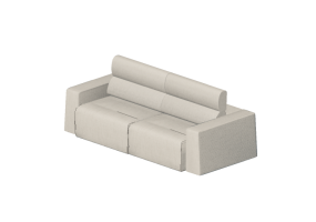 3D Sessel und Sofas - Sofa zwei-Sitzer - Sierra - 29011
