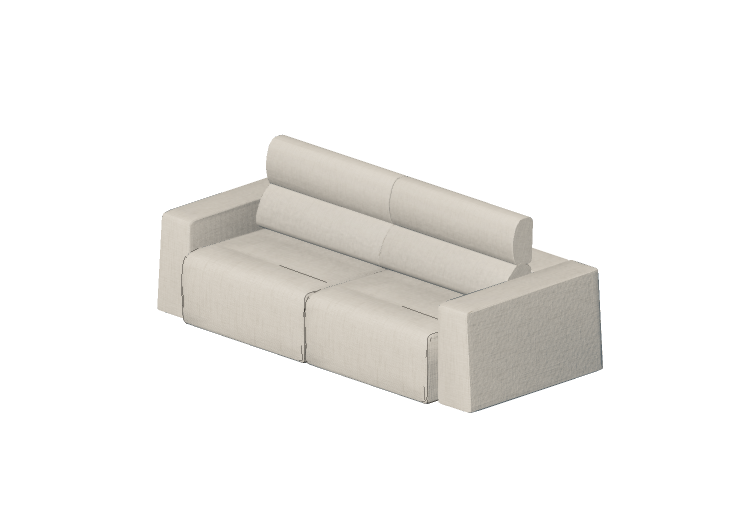 Chairs and Sofas 3D - Two seater sofa - Sierra - 29011 -... Chairs and Sofas 3D - Two seater sofa - Sierra - 29011 -...