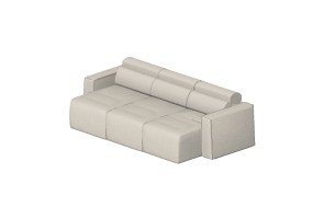 Divani 3D - Divano letto tre posti - Sierra - 29012/L