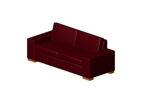 3D Sessel und Sofas - Sofa zwei-Sitzer - Sierra - 29454