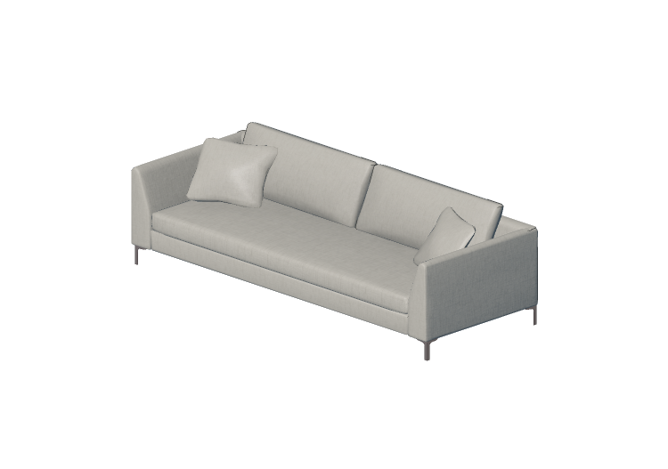 Divani 3D - Divano tre posti - Sierra - 26636/3 - Sierra Divani 3D - Divano tre posti - Sierra - 26636/3 - Sierra