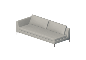 Divans 3D - Commode deux assises - Sierra - 26401E