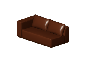 Chairs and Sofas 3D - Three seater sofa - Sierra - 29004/3E