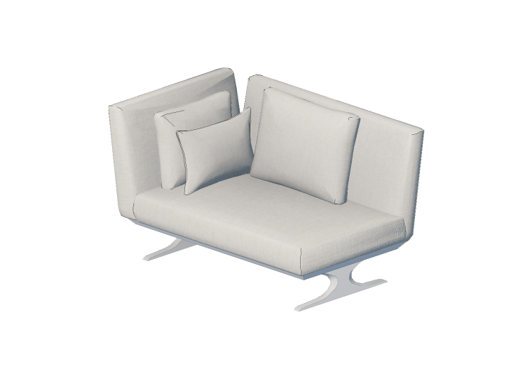 Chairs and Sofas 3D - Two seater sofa - Sierra - 29007/2E -... Chairs and Sofas 3D - Two seater sofa - Sierra - 29007/2E -...