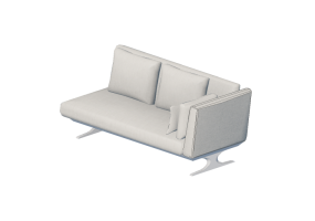 Chairs and Sofas 3D - Three seater sofa - Sierra - 29007/3D