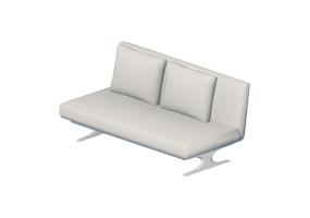Chairs and Sofas 3D - Three seater sofa - Sierra - 29007/3SB