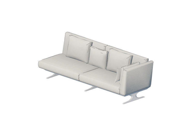 3D Sessel und Sofas - Sofa vier-Sitzer - Sierra - 29007/4D... 3D Sessel und Sofas - Sofa vier-Sitzer - Sierra - 29007/4D...